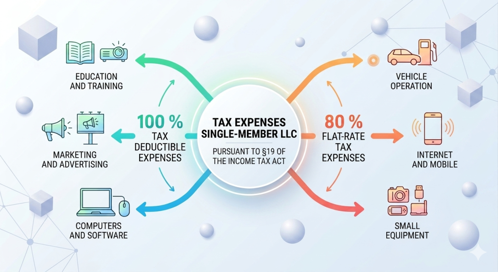 tax expenses single member llc 